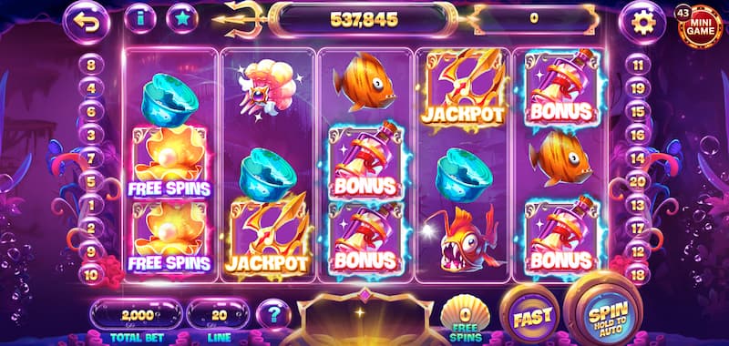 Bắn cá vàng H5 789Club: Tựa game săn cá đổi thưởng hot nhất 5 Hành trình kỳ thú