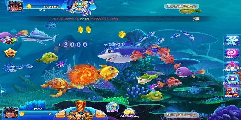 Bắn cá đổi tiền momo - Chơi game giải trí có thưởng khủng 7 Lựa chọn đúng loại vũ khí hợp lý