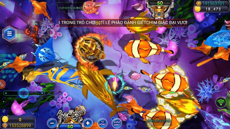 Tìm hiểu vũ khí trong game săn cá hải vương